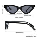 Stylish UV400 Cat Eye Sunglasses for Kids Vintage Frame