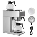 Commercial Drip Coffee Maker, Cups Coffee-Maker Machine with Glass
