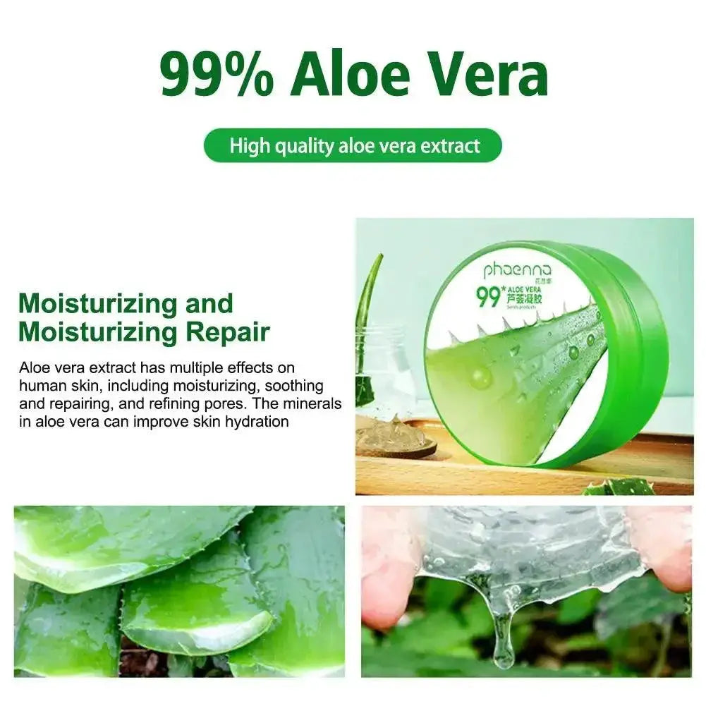 Aloe Vera Gel Moisturizing Face Cream Acne Care 300g