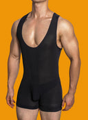 Men's Breathable Ice Vest Bodysuit Stylish Compression Shapewear