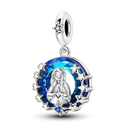 Bangle Bracelet Virgin Mary Charm