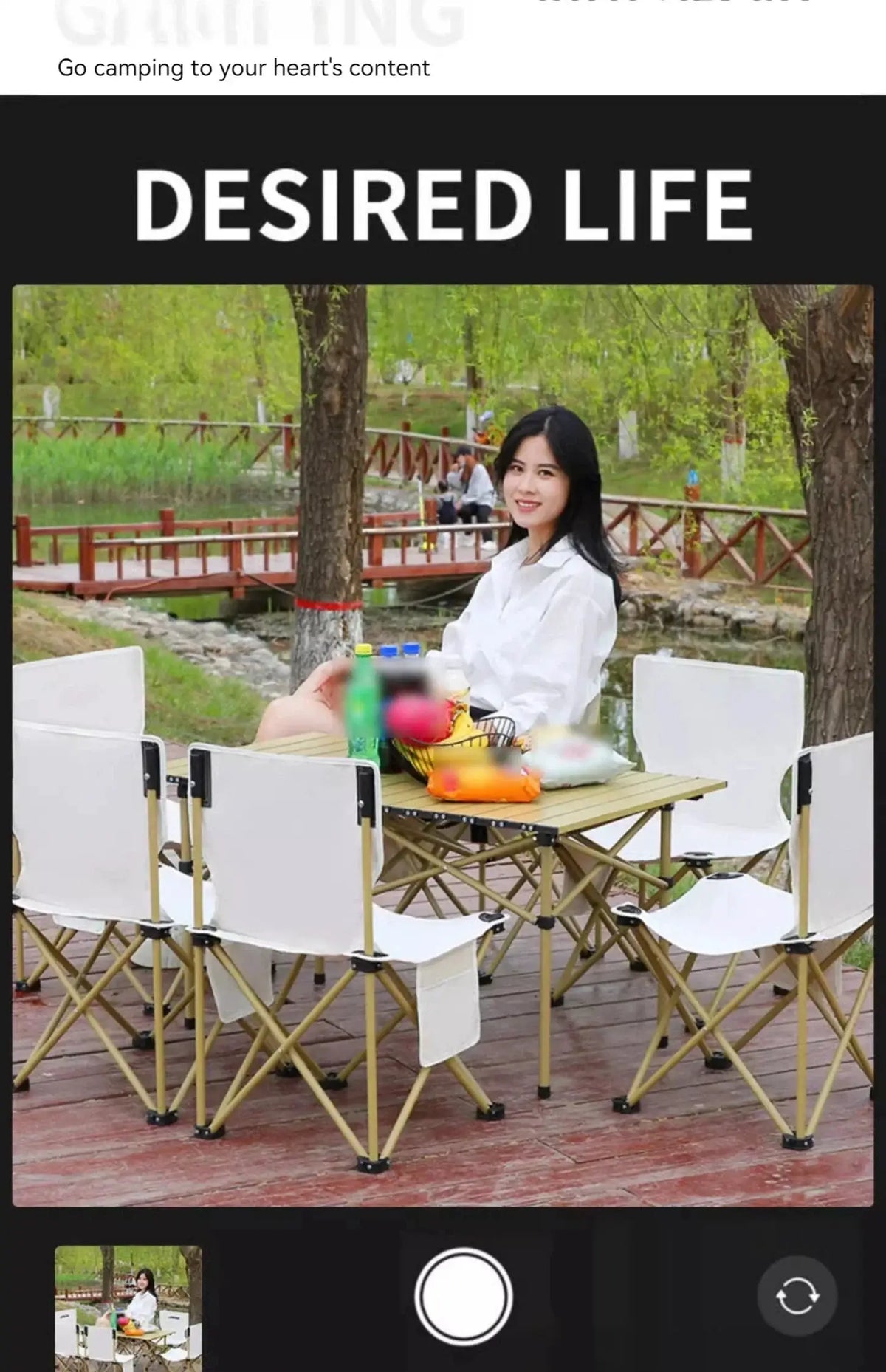 Easy Setup Outdoor Chair - Beachgoers — product view 16