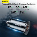 Baseus 30W Fast USB Car Charger for iPhone Samsung Huawei