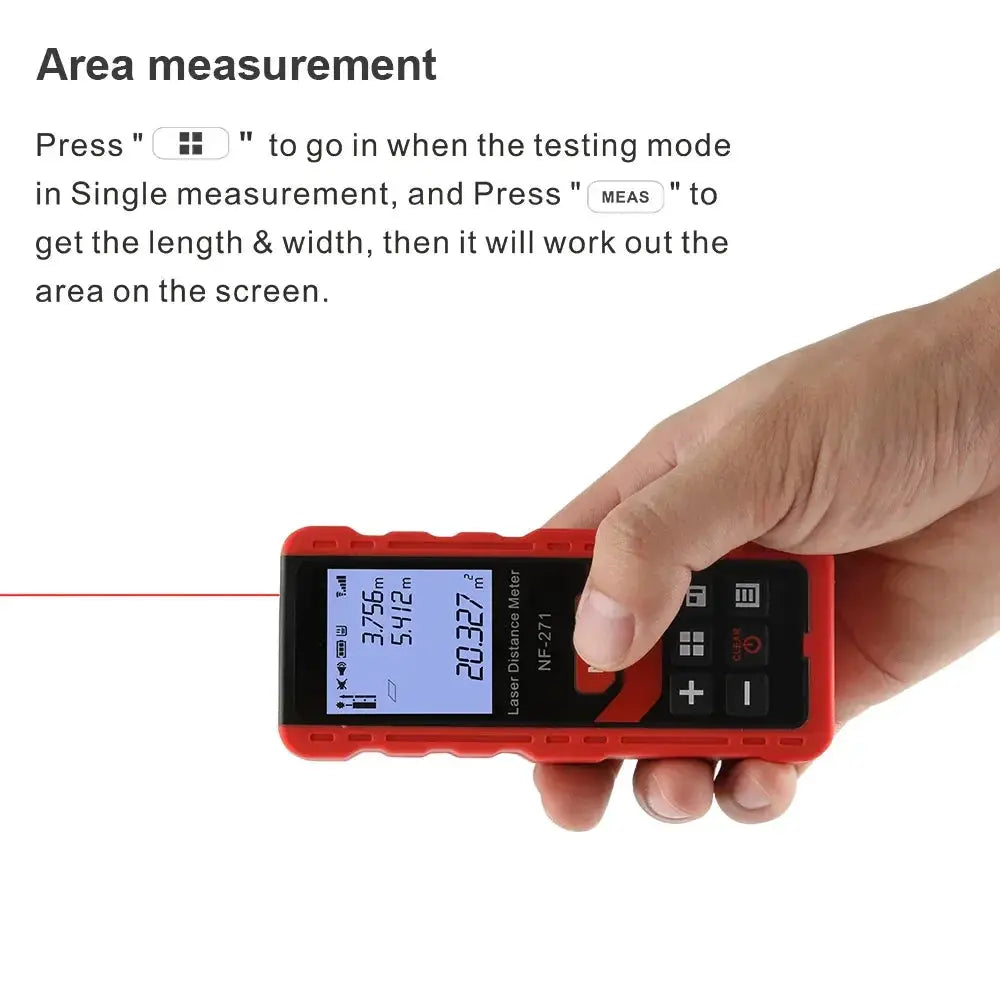 Noyafa NF-271-40M Red Laser Distance Meter Rangefinder