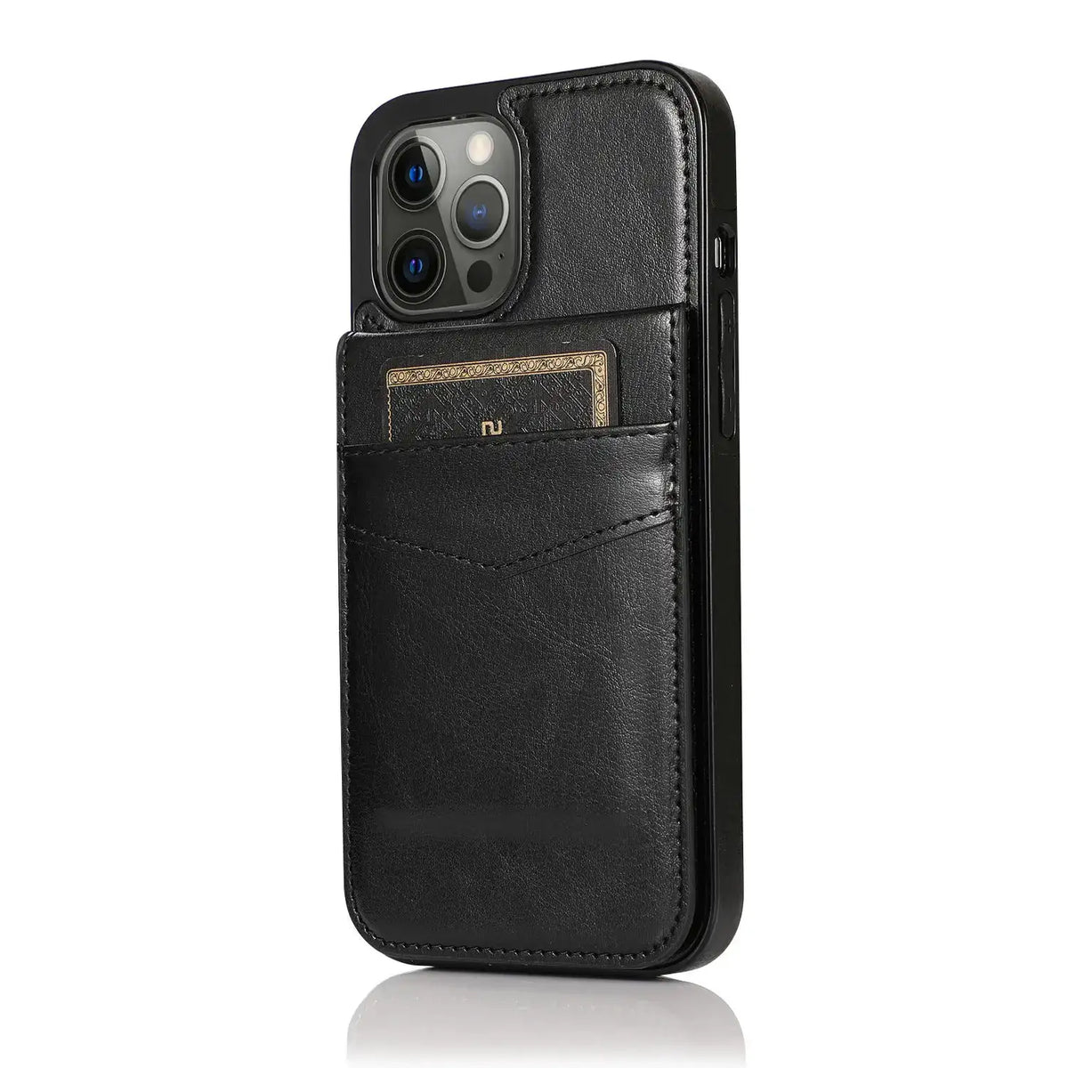 Business Demeanor Leather Case for iPhone Pro Max Mini Pro — product view 8