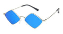 Retro Polygonal Sunglasses for Women with UV400 Protection