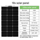 Dgsunlight 100W 12 Volt Flexible Panel