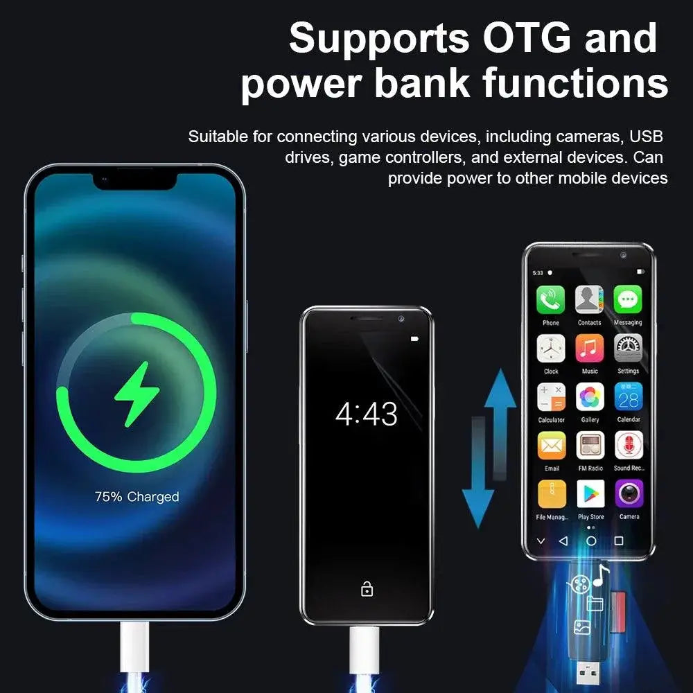 SERVO Android 10 Smartphone Dual SIM Face Unlock 4G LTE