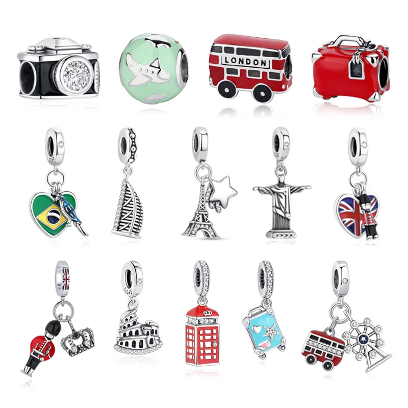 Sterling Silver Charm Love Charms