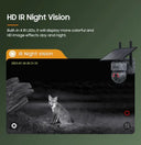 No-Wiring Solar Outdoor Camera for Homes