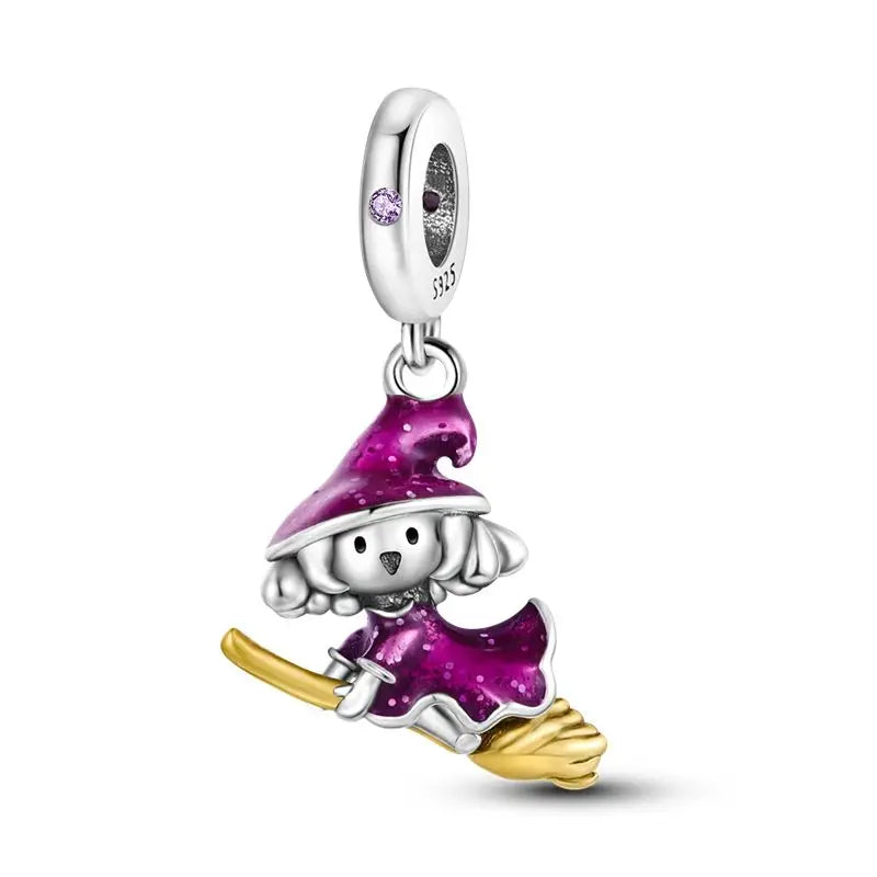 Mula Sterling Silver Halloween Charm