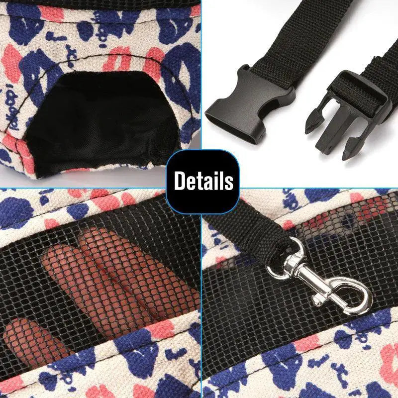 PawStride Pet Carrier Backpack Hands Free Travel Small Dogs