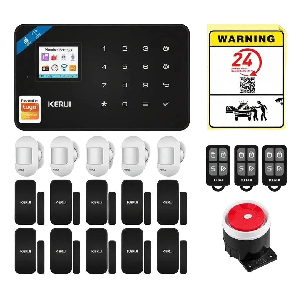 Reliable Alarm System for Small Business — W202 KIT7 Alarm