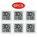 6-10PCS Mini LCD Digital Thermometer Hygrometer Indoor Room Temperature Humidity Meter Sensor Gauge Weather Station
