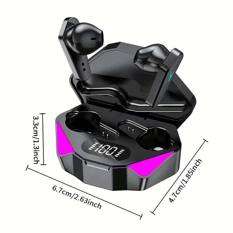 TWS Wireless Bluetooth Headset Display