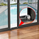 Aluminum Window Locks - Anti Theft Child Guard
