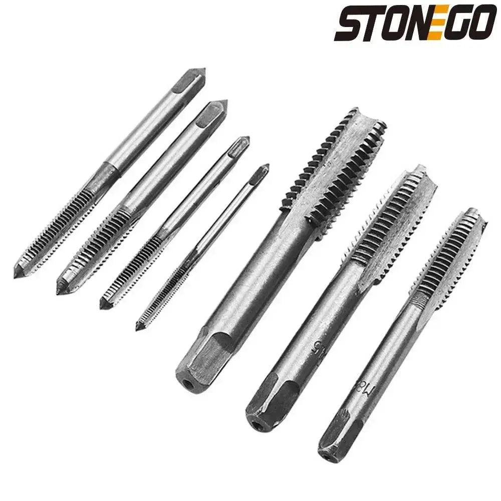 Stonego Bearing Steel Hand Tap Set for Versatile Threading
