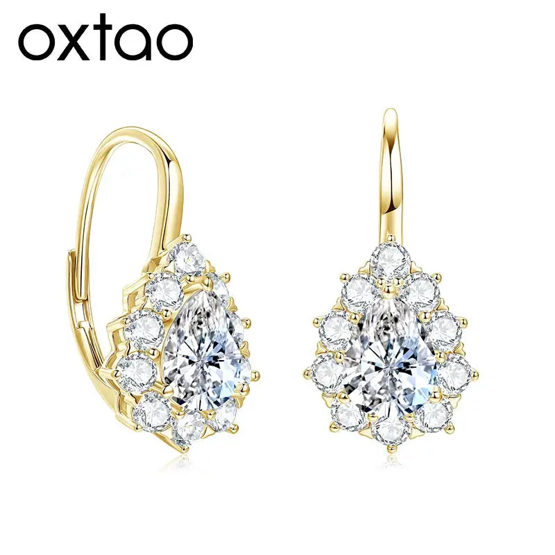 Oxtao Gold Moissanite Clip Earring — product image 1