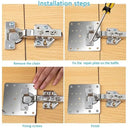 Cabinet Hinge Repair Kit for Homes