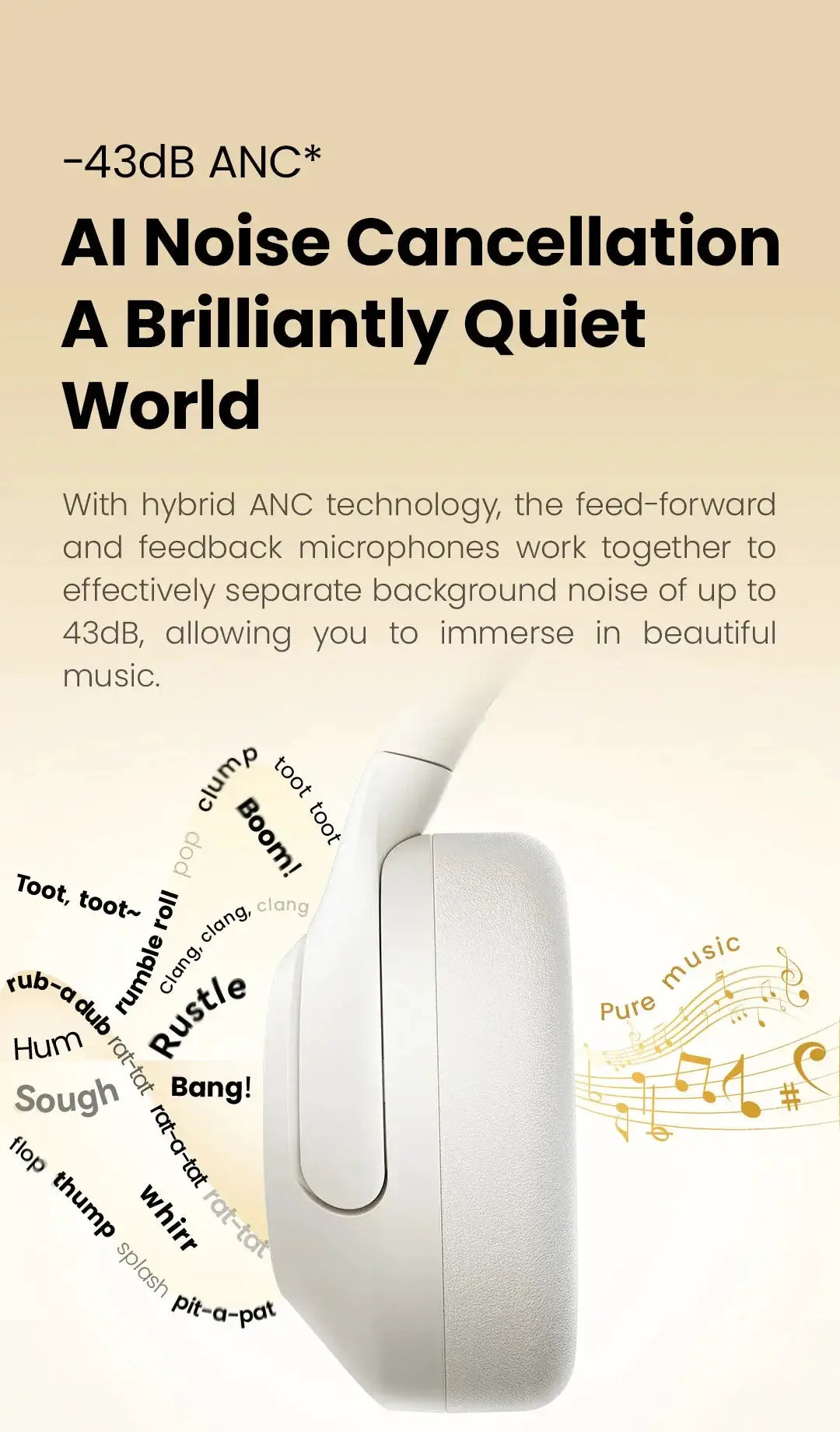 Haylou Headphones for Gamers — product view 16