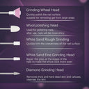 Electric Nail Drill - Fast 4Speed Portable File.