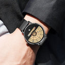 Business Mens Watch - Auto Date Steel Quartz Gift