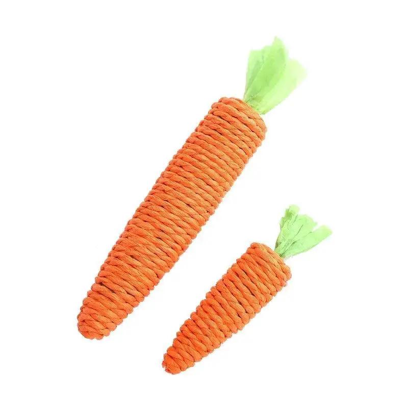 Carrot Cat Toy Chew And Play For Cats Charming Fun