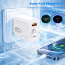 GaN 65W USB C Charger - Dual Port Fast Charge