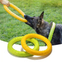 Dog Ring Toys Gentle on Teeth for Training and Play