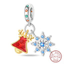 Winter Charm Bead Sterling Silver