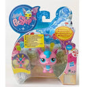 Vintage Pet Figurines Set Featuring Monkey Rabbit Cat Kitten