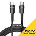 Essager Type C Fast Charging Cable for Macbook Samsung Xiaomi