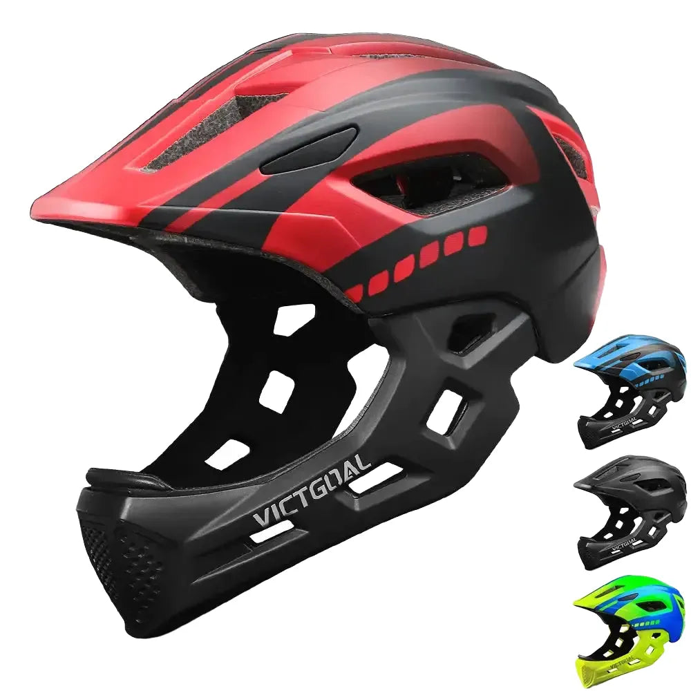Kids Full Face Bike Safety Helmet — product view 1