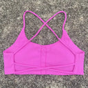 Breathable Spaghetti Strap Sports Bra Cross Back