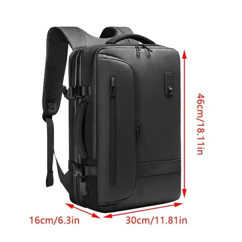 Large Expandable Waterproof Airbag Backpack For Men