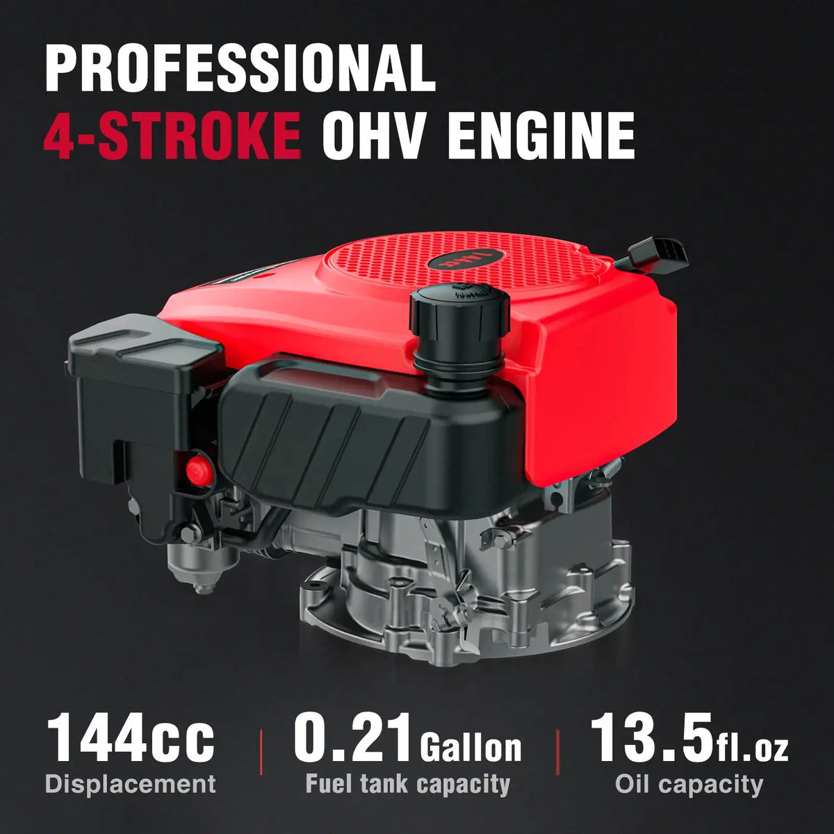 Powersmart Inch Gas Push Mower — product view 4