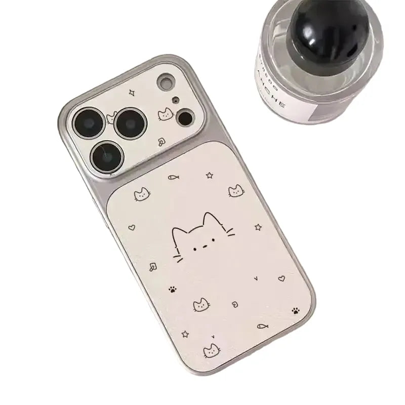 Cute Cartoon Cat Case - Shockproof Reliable Cover — product view 1