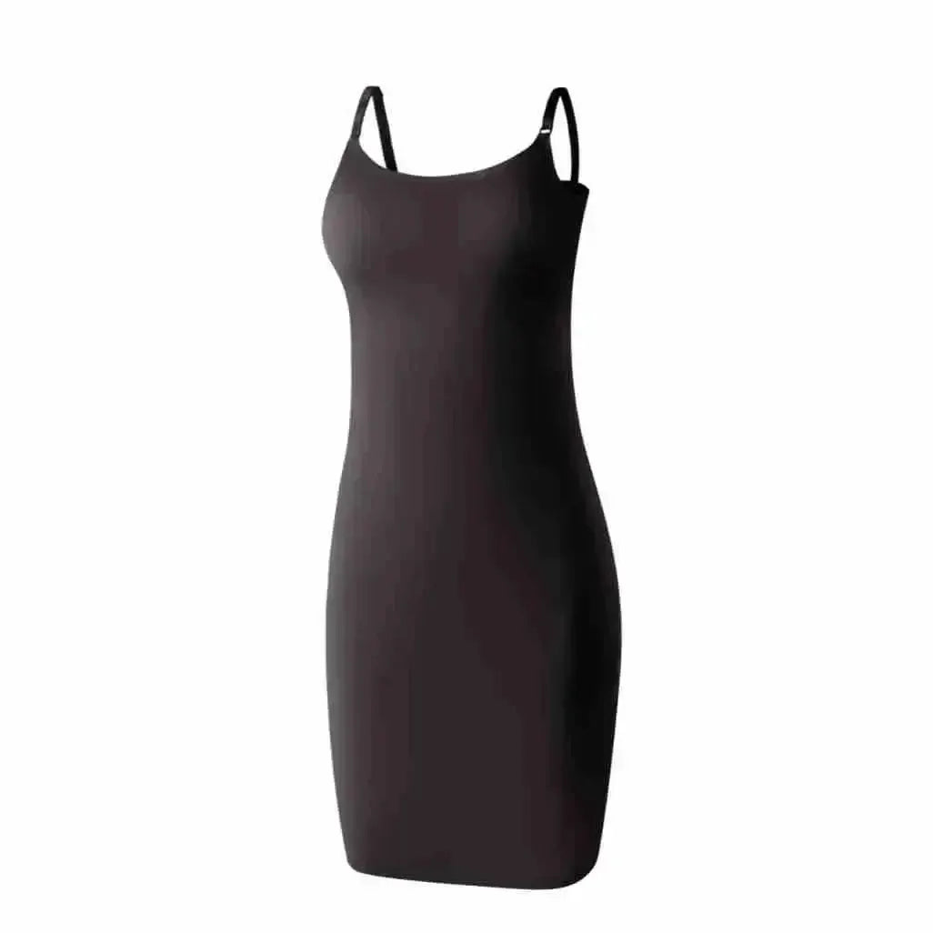 Comfortable Women Nylon Full Slip Shapewear For Silhouettes