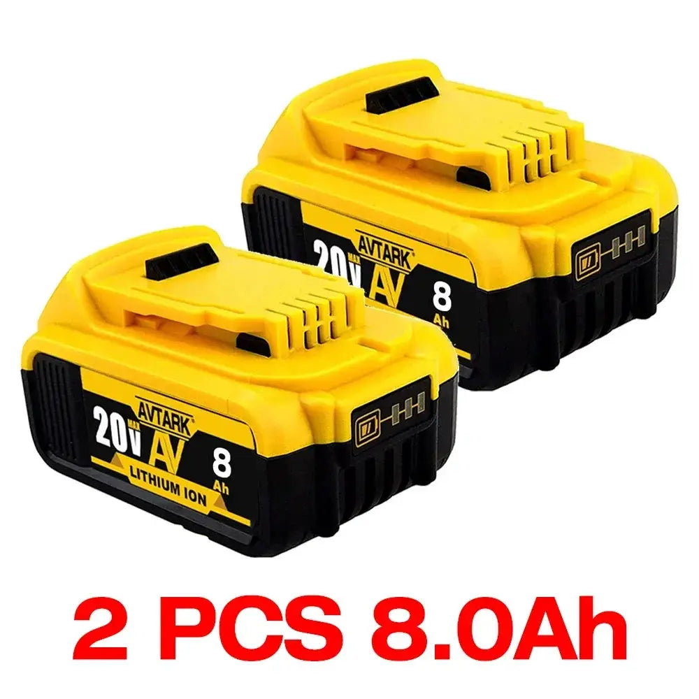 DCB200 8000mAh High Capacity Lithium Battery for 18V Tools