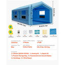 SucceBuy Inflatable Paint Booth