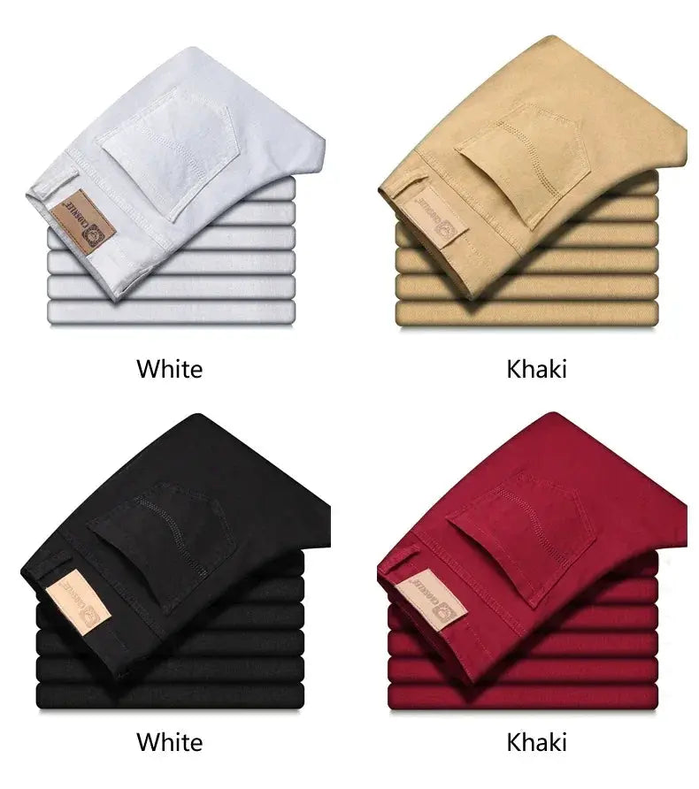 Elastic Jeans for Men's Spring Comfort — product view 10