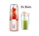 Double Cup Multifunction USB Fruit Juicer Blender Maker