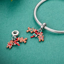 Charm Silver Plated Christmas Winter