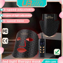 Portable LED Face Mask Red Light Therapy 850nm Infrared For Skin Glow