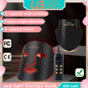 Portable LED Face Mask Red Light Therapy 850 Nm Near Infrared Radiant Skin