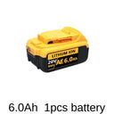 High-Capacity 6000mAh 20V Battery for Tools Upgrade