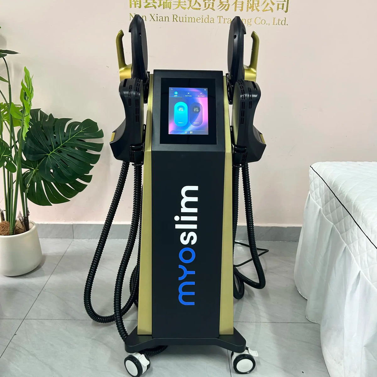 EMS Body Sculpting Machine Fat Burning Body Contouring For Home Personal Use With RF MYOSLIM Muscle Toning Improve Body Shape