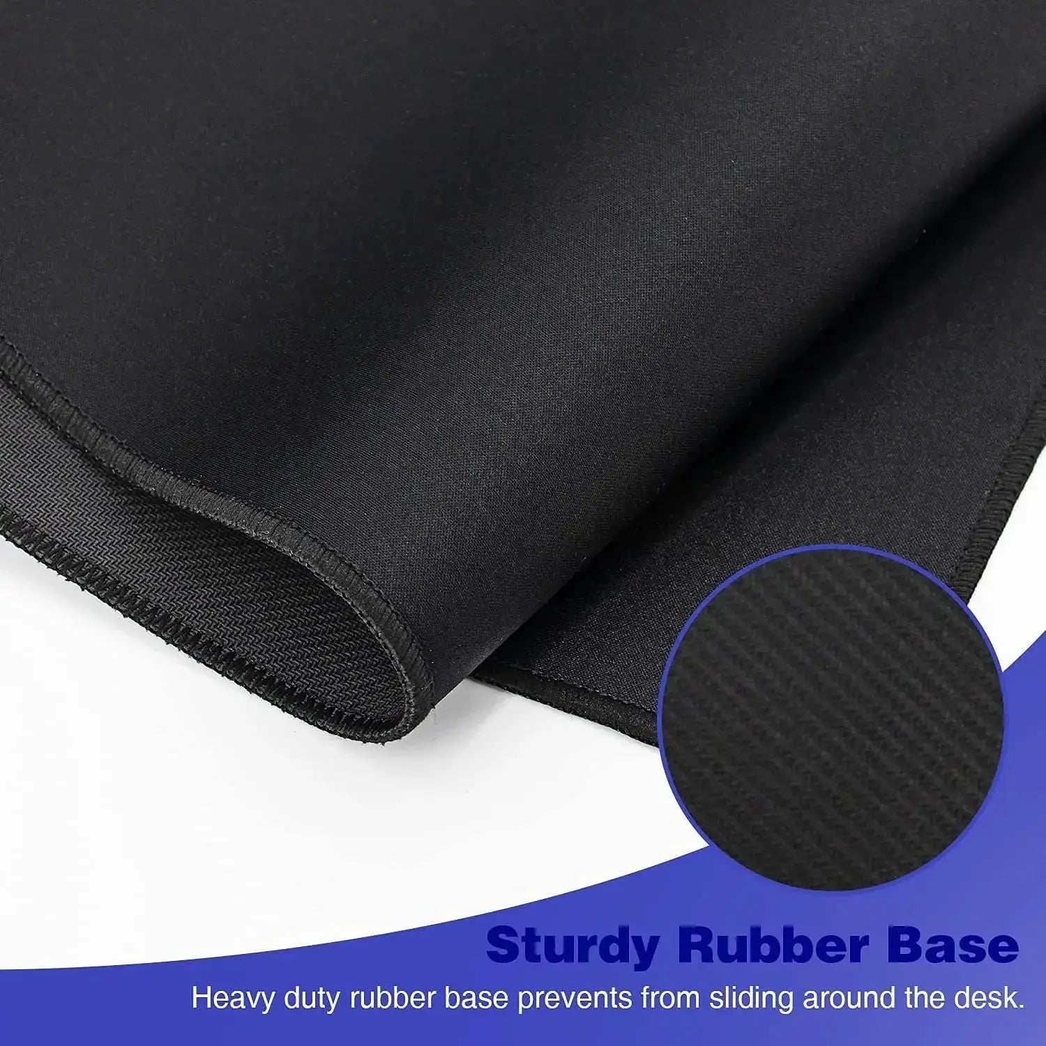 XXL Black Gaming Mouse Pad Large Desk Mat Precision