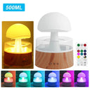 Mushroom Air Humidifier Relaxing Aromatherapy Night Light