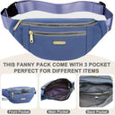 Hands Free Waist Bag For Outdoor Use